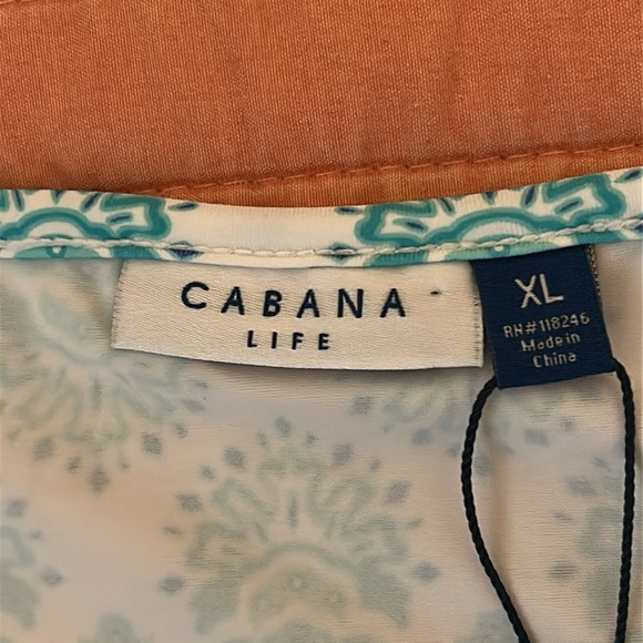 NWT Cabana Life Amalfi Coast Cabana Shift Dress size XL - Picture 7 of 14